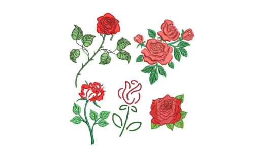 Matrizes de Bordado - Rosas